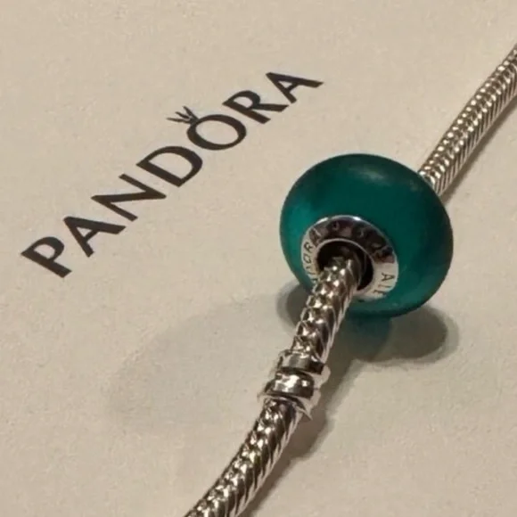 Pandora Glass Bead Charm Matte - Picture 2 of 5
